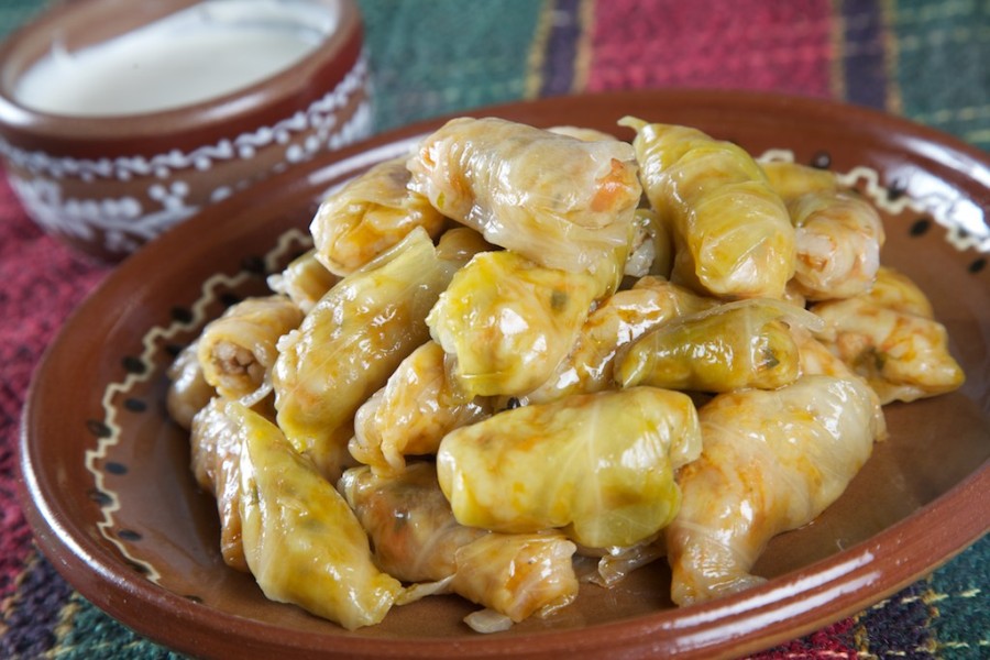 фото ГОЛУБЦЫ ИЗ КВАШЕНОЙ КАПУСТЫ, ФАРШИРОВАННЫЕ МЯСОМ